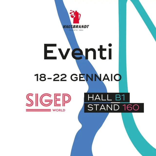 📆 Dal 18 al 22 gennaio, Hausbrandt ti aspetta a SIGEP 2025 presso la Hall B1, Stand 160.

Un ambiente essenziale ed elegante, dove il colore e l’arte di Martino Zanetti avvolgono le pareti, accogliendo i visitatori in spazi dedicati alle eccellenze: Caffè Hausbrandt, Birra Theresianer, Vino Col Sandago, Champagne Martin des Orsyn, Birra Zerocinquanta e Theresianer Gin ✨

Ad accoglierti, oltre a tutte le eccellenze di Gruppo Hausbrandt, quattro imperdibili masterclass con celebri Chef, Pastry Chef e Barman dedicate ai professionisti del mondo Ho.Re.Ca.

📅 Gli eventi in programma:

𝟏𝟖/𝟎𝟏 - 𝟏𝟓:𝟎𝟎: 𝐑𝐞𝐧𝐚𝐭𝐨 𝐁𝐨𝐬𝐜𝐨, 𝐂𝐡𝐞𝐟 @saporeverona
𝟏𝟗/𝟎𝟏 - 𝟏𝟓:𝟎𝟎: 𝐒𝐚𝐥 𝐃𝐞 𝐑𝐢𝐬𝐨, 𝐏𝐚𝐬𝐭𝐫𝐲 𝐂𝐡𝐞𝐟 @salderiso 
𝟐𝟎/𝟎𝟏 - 𝟏𝟓:𝟎𝟎: 𝐁𝐫𝐮𝐧𝐨 𝐕𝐚𝐧𝐳𝐚𝐧, 𝐁𝐚𝐫𝐦𝐚𝐧 𝐚𝐧𝐝 𝐅𝐥𝐚𝐢𝐫 𝐖𝐨𝐫𝐥𝐝 𝐂𝐡𝐚𝐦𝐩𝐢𝐨𝐧 @brunovanzan_official 
𝟐𝟏/𝟎𝟏 - 𝟏𝟓:𝟎𝟎: 𝐑𝐨𝐛𝐞𝐫𝐭𝐨 𝐑𝐢𝐧𝐚𝐥𝐝𝐢𝐧𝐢, 𝐏𝐚𝐬𝐭𝐫𝐲 𝐂𝐡𝐞𝐟 @robertorinaldini 

👉 Scopri un’esperienza unica: ti aspettiamo a SIGEP!

#Hausbrandt #Sigep2025